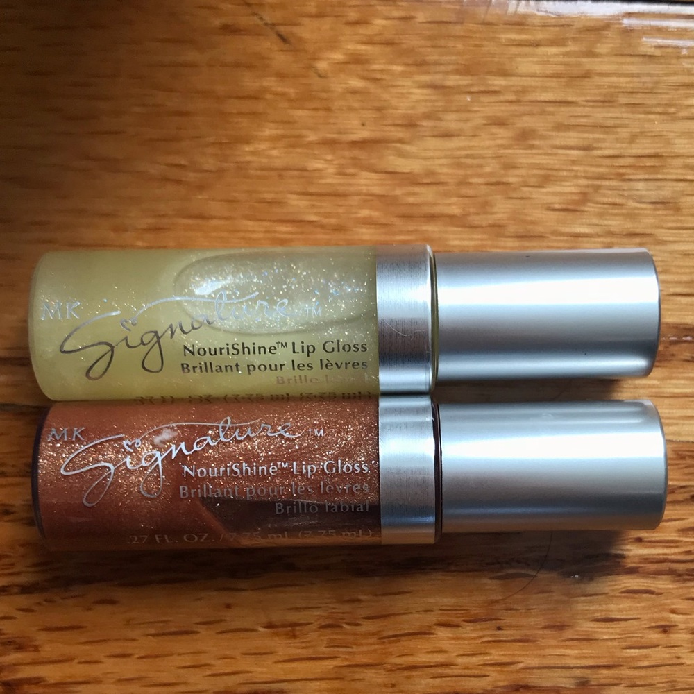 NWOB Mary Kay Set of 2 NouriShine Lip Gloss NEW!